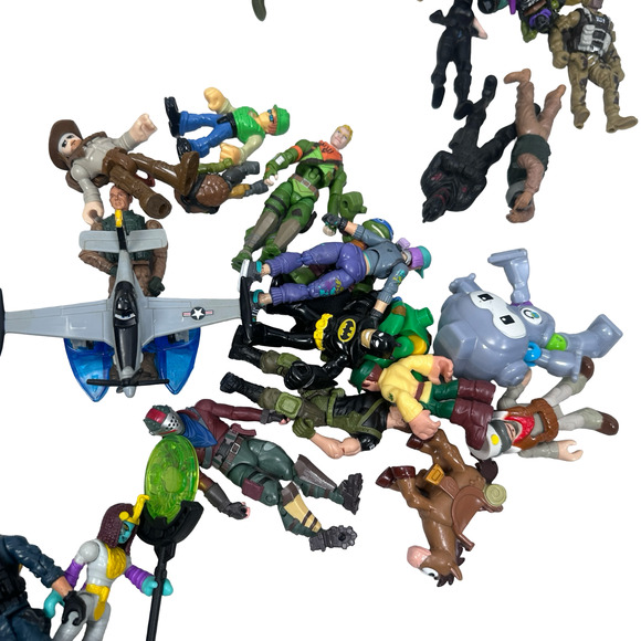 Mixed Action Figure Loose Collectible Toys Assorted Characters Heroes Lot of 53 - Picture 3 of 7